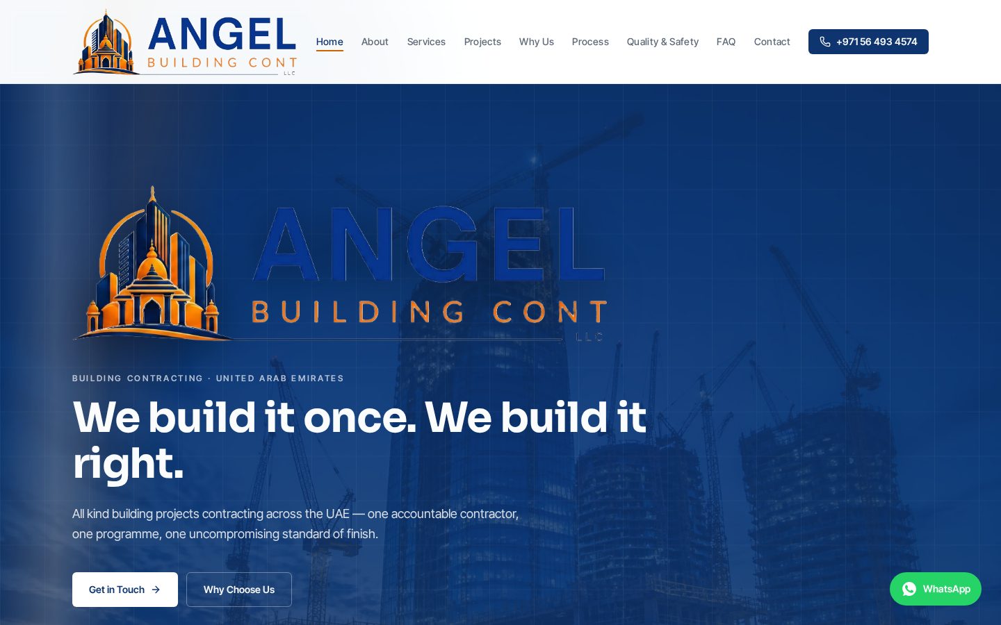Angel Building Contracting screenshot