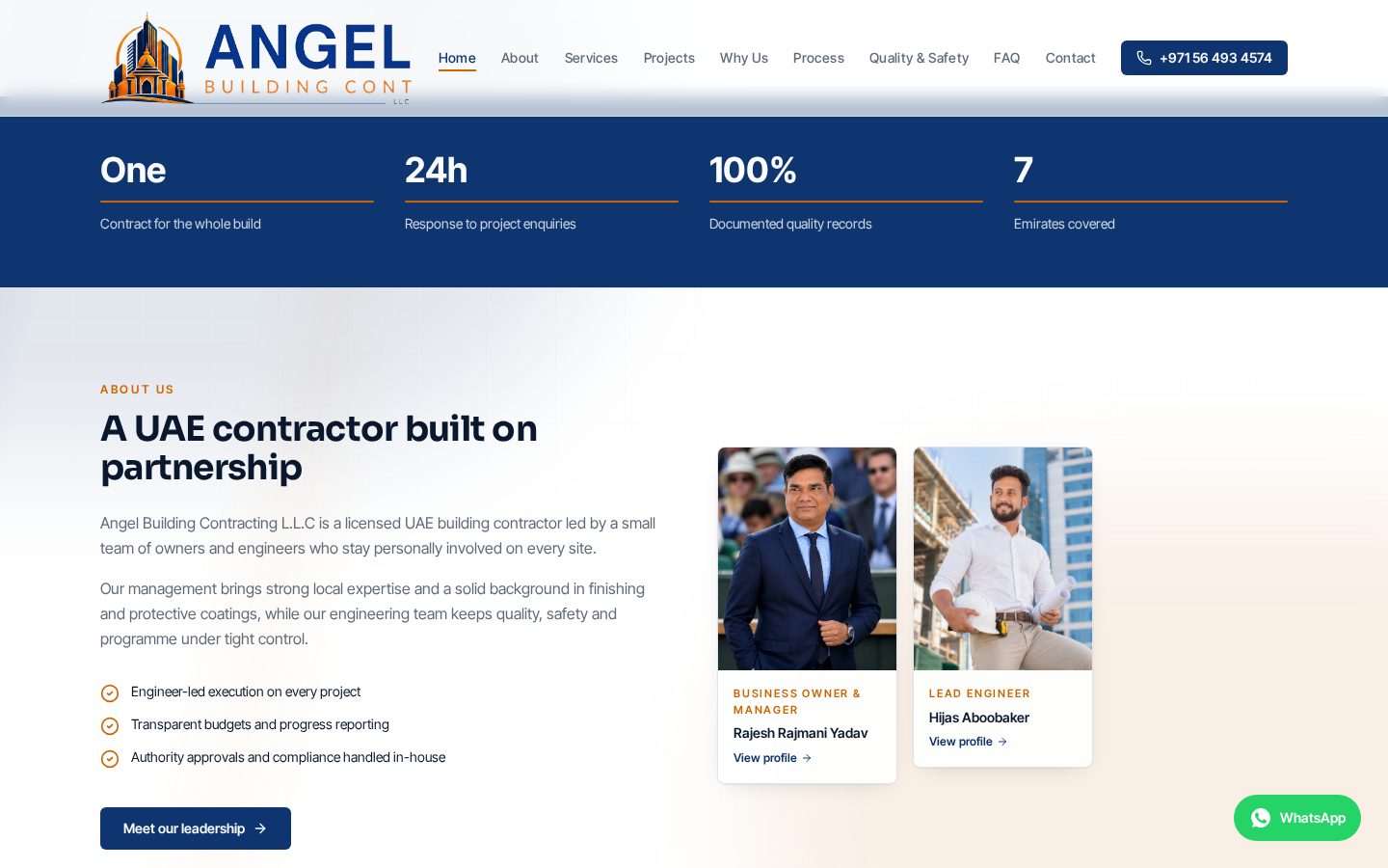 Angel Building Contracting screenshot