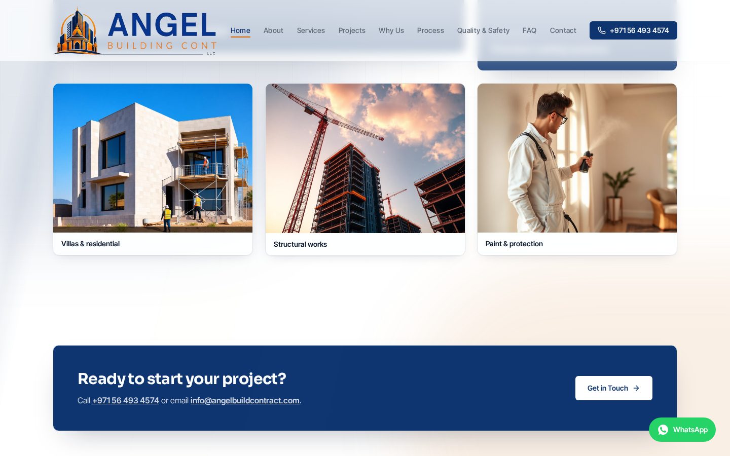 Angel Building Contracting screenshot